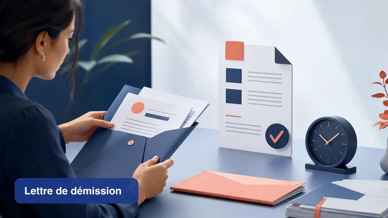 Illustration de l’article « Lettre de démission : modèle à envoyer en recommandé » par Mail Certificate