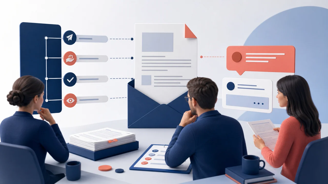 Illustration de preuve d’envoi, remise, acceptation et lecture : différences par Mail Certificate