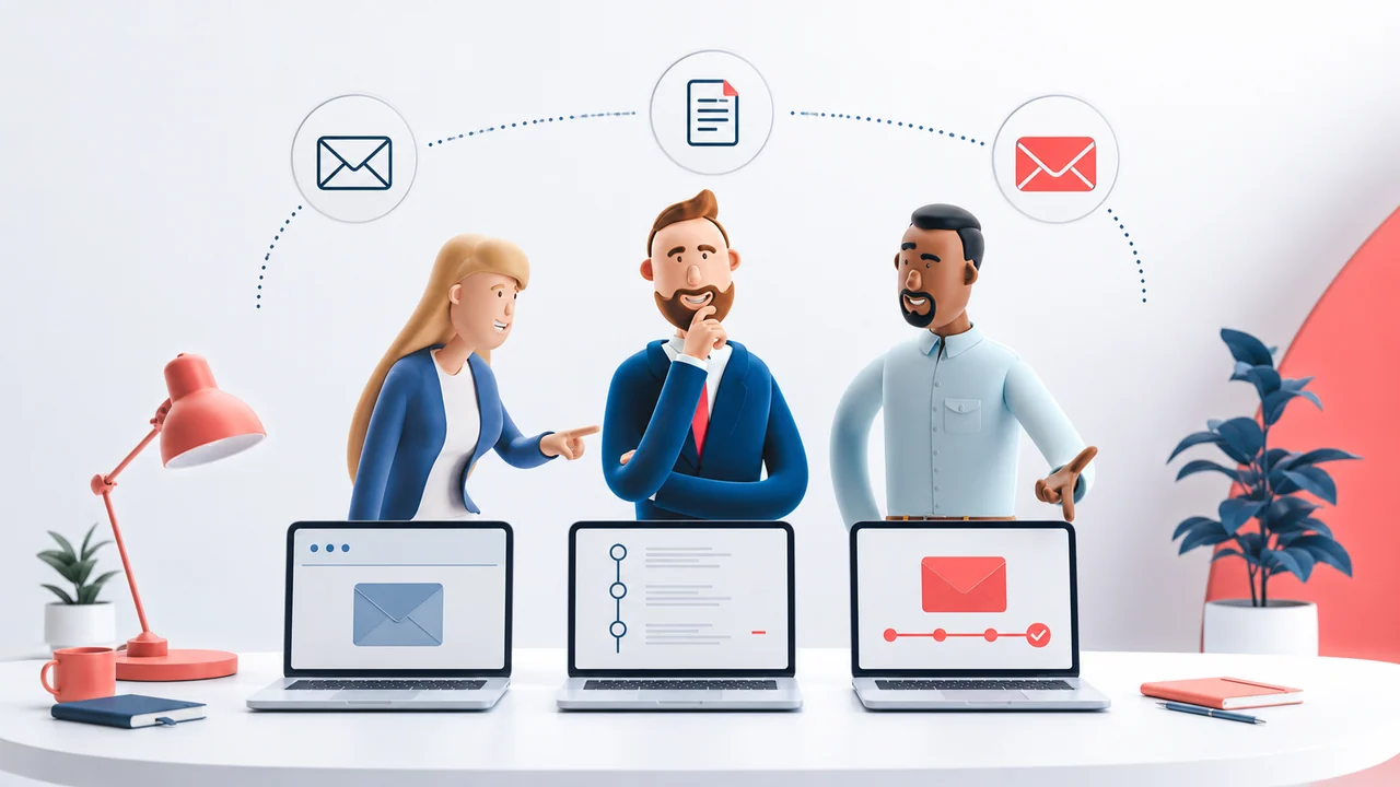 Illustration de courrier certifié sur internet : e-mail, envoi documenté ou lre ? par Mail Certificate