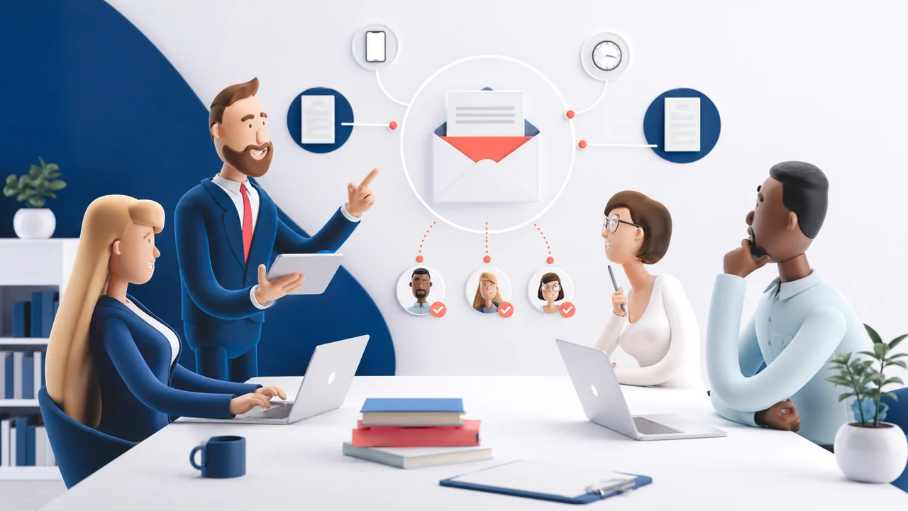 Illustration de courrier certifié : définition, preuves et usages par Mail Certificate