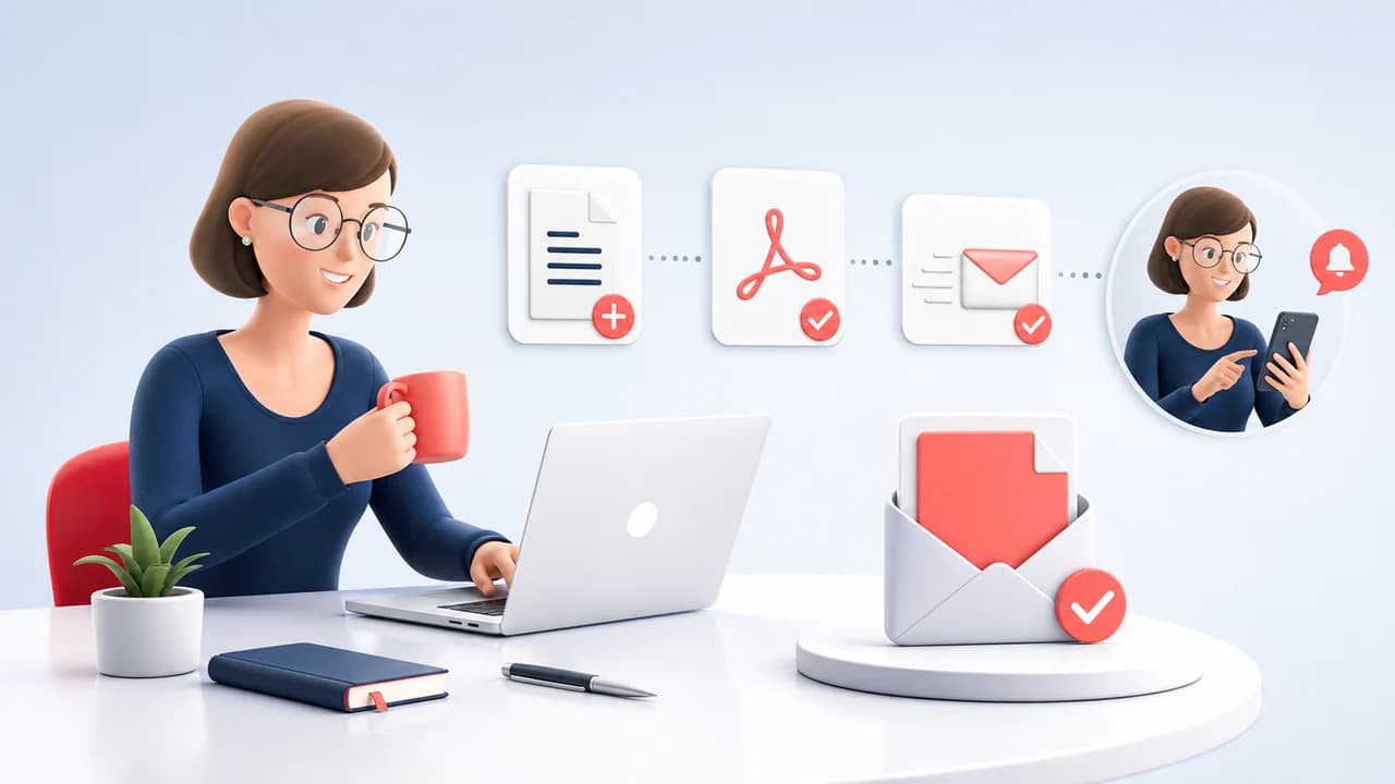 Illustration de envoyer un courrier en ligne : tutoriel complet par Mail Certificate