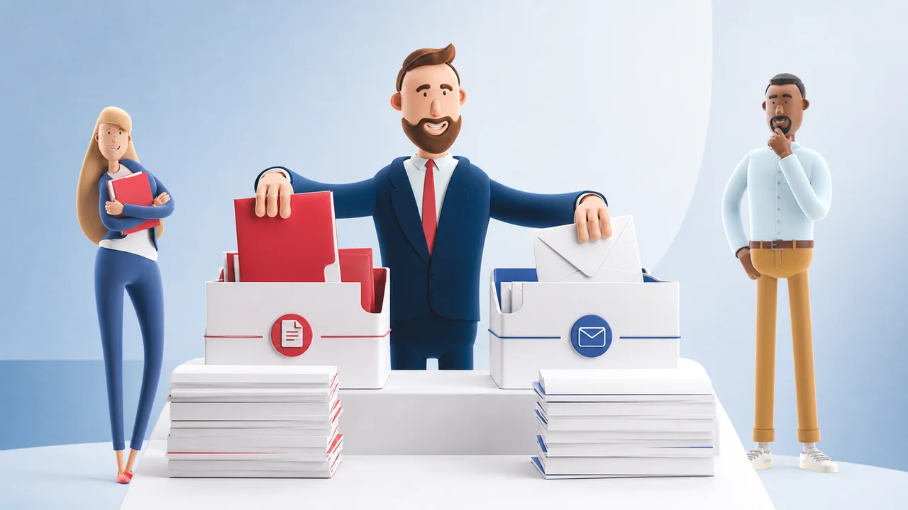 Illustration de notification légale ou communication documentée : les différences par Mail Certificate