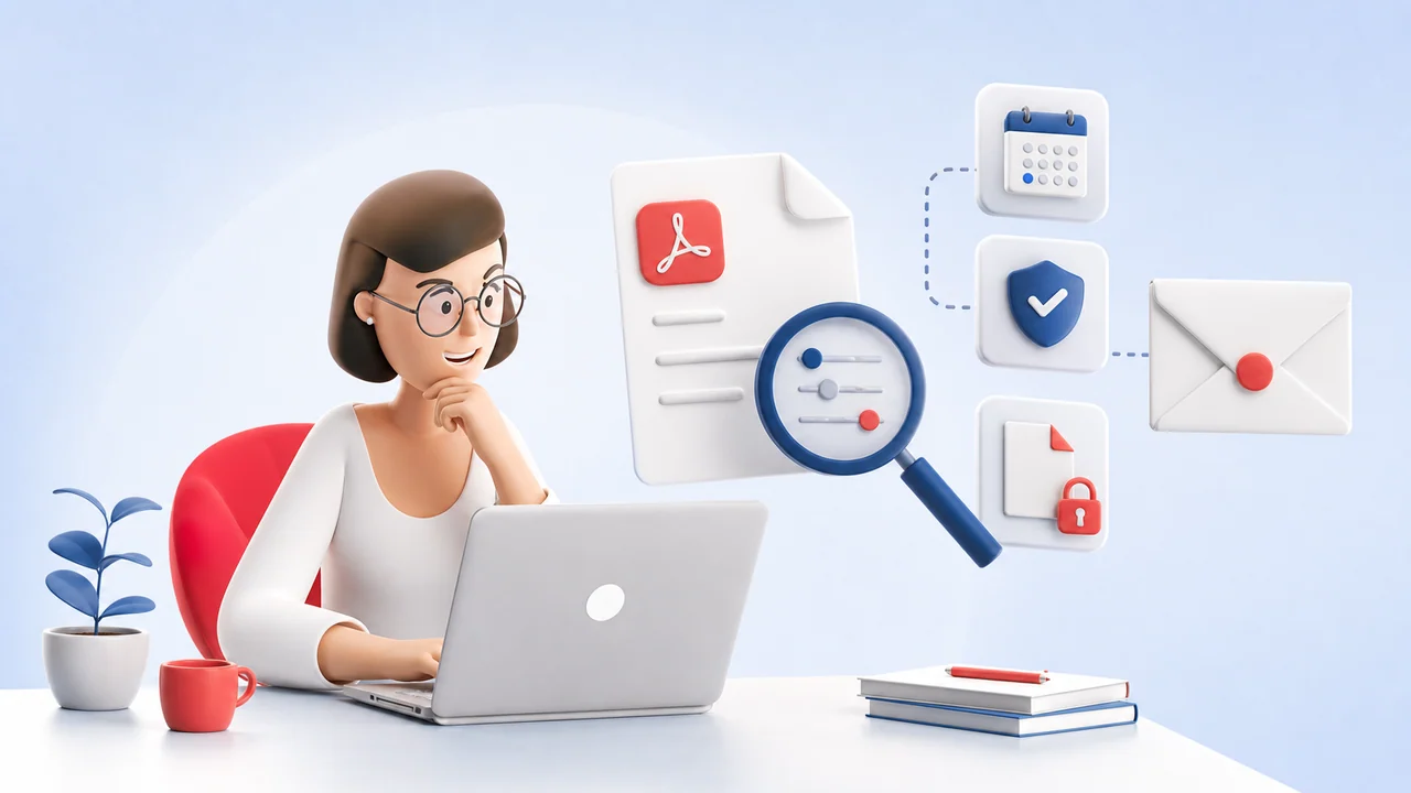 Illustration de jeton d’horodatage qualifié : comment vérifier un pdf ? par Mail Certificate
