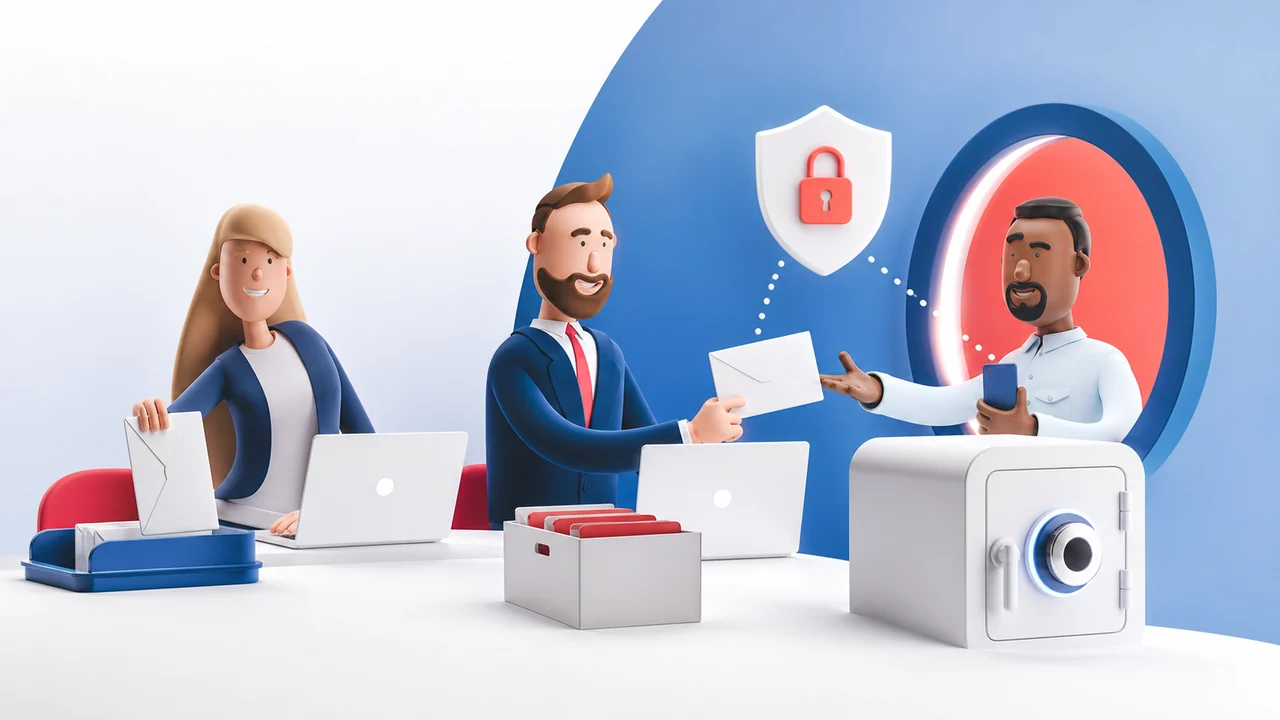 Illustration de mail documenté standard ou plus : sécuriser ses échanges par Mail Certificate