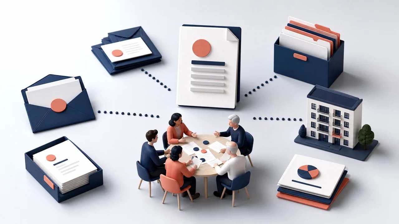 Illustration de syndic ou syndicat de copropriétaires : quels envois formaliser ? par Mail Certificate