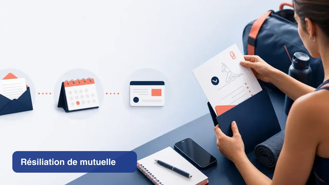 Illustration de l’article « Résiliation de mutuelle : modèle de lettre recommandée » par Mail Certificate